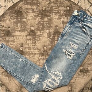 American Eagle Forever Soft Distressed Jeans - 8 Short